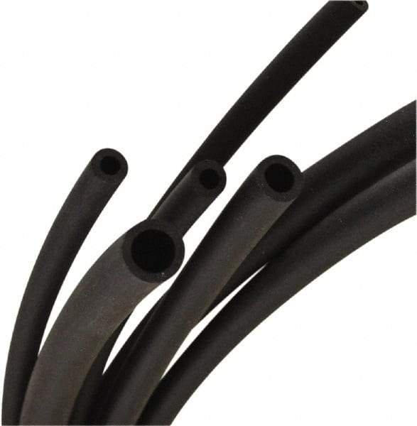 Parker - 3/8" ID x 1/2" OD, 1/16" Wall Thickness, 50' Long, Thermoplastic Tube - Black, 7 Max psi, -75 to 275°F - Exact Tool & Supply