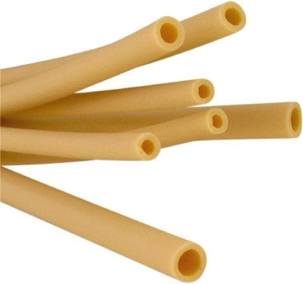 Parker - 3/8" ID x 1/2" OD, 1/16" Wall Thickness, 50' Long, Thermoplastic Tube - Cream, 7 Max psi, -75 to 275°F - Exact Tool & Supply