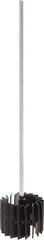 Hyde Tools - Steel & Polypropylene Paint Mixer - 17-1/2" Long, 5/16" Shank Diam, Compatible with 1 to 5 Gal Containers - Exact Tool & Supply