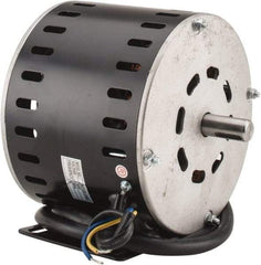 Maxess Climate Control Technologies - 3/4 hp, Open, Auto Thermal Protection, 1,200 RPM, 120 Volt, 60 Hz, Electric Motor - Size 170 Frame, Horizontal or Vertical Mount, 2 Speed, Ball Bearings - Exact Tool & Supply