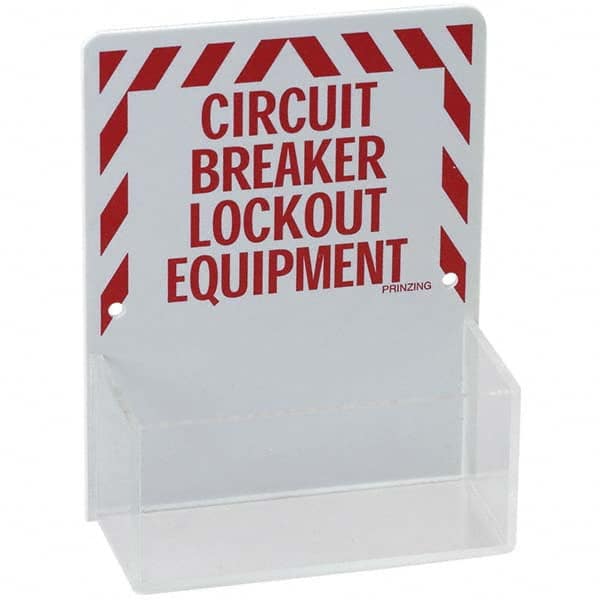 Brady - Empty Plastic Electrical Lockout Station - Exact Tool & Supply