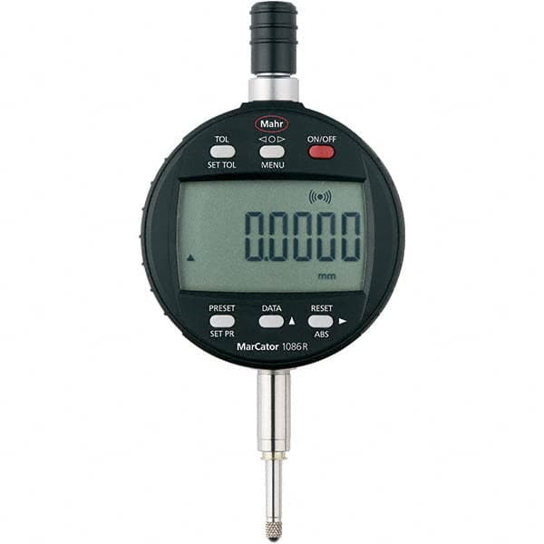 Mahr - Electronic Drop Indicators Minimum Measurement (Decimal Inch): 0.0000 Minimum Measurement (Inch): 0 - Exact Tool & Supply