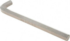 Paramount - 7/8" Hex, Long Arm, Hex Key - 12-45/64" OAL, Protanium High Torque Steel, Inch System of Measurement - Exact Tool & Supply