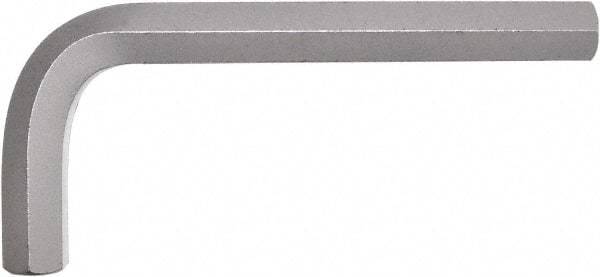 Paramount - 22mm Hex, Short Arm, Hex Key - 7-1/2" OAL, Protanium High Torque Steel, Metric System of Measurement - Exact Tool & Supply