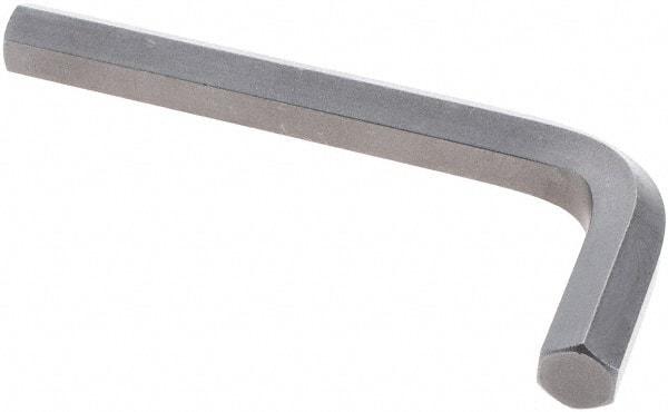 Paramount - 17mm Hex, Short Arm, Hex Key - 6-7/64" OAL, Protanium High Torque Steel, Metric System of Measurement - Exact Tool & Supply