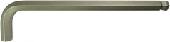 Paramount - 5/8" Hex, Long Arm, Ball End Hex Key - 9-51/64" OAL, Protanium High Torque Steel, Inch System of Measurement - Exact Tool & Supply