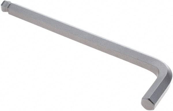 Paramount - 19mm Hex, Long Arm, Ball End Hex Key - 11-39/64" OAL, Protanium High Torque Steel, Metric System of Measurement - Exact Tool & Supply