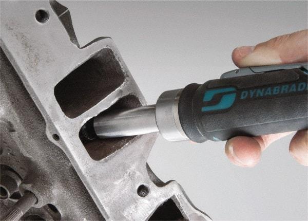 Dynabrade - 1/4" Collet, Straight Handle, Air Straight Die Grinder - 25,000 RPM, Rear Exhaust, 20 CFM, 0.4 hp, 90 psi, 1/4" Inlet - Exact Tool & Supply