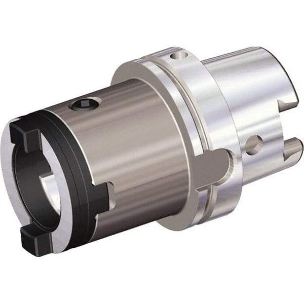 Kennametal - HSK100A System Size, HSK100A Taper, Modular Tool Holding System Adapter - 99mm Projection, 70mm Body Diam, 148.9mm OAL - Exact Tool & Supply