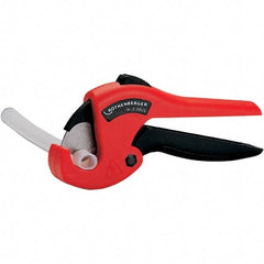 Rothenberger - 1" Pipe Capacity, Tube & Pipe Cutter - Cuts Plastic, PVC, CPVC, 8" OAL - Exact Tool & Supply
