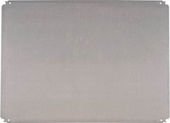 Schneider Electric - Electrical Enclosure Steel Mounting Plate - For Use with 800 (H) x 600 (W) Floor Standing Enclosure, RoHS Compliant, Includes Mounting Hardware & Mounting Plate - Exact Tool & Supply