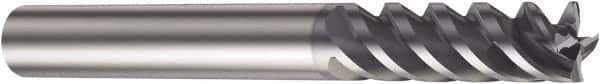Sandvik Coromant - 5/16", 1" LOC, 3/8" Shank Diam, 3-1/2" OAL, 4 Flute, Solid Carbide Square End Mill - Single End, TiAlN Finish, Spiral Flute, 50° Helix, Centercutting, Right Hand Cut, Right Hand Flute, Series CoroMill Plura - Exact Tool & Supply