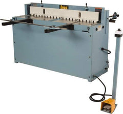 Enco - Floor Shears Power Type: Pneumatic Blade Length (Inch): 52 - Exact Tool & Supply