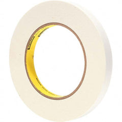 3M - 1/2" Wide x 60 Yd Long x 6.7 mil White Paper Masking Tape - Exact Tool & Supply
