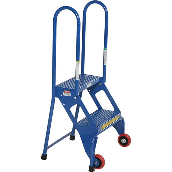 Vestil - 42-5/16" High 350 Lb Capacity 2 Step Foldup - Exact Tool & Supply