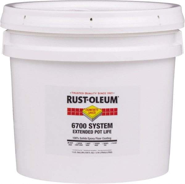 Rust-Oleum - 1 Gal Clear Epoxy Floor Coating - Low Odor & Low VOC - Exact Tool & Supply