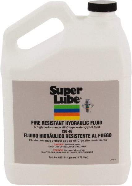 Synco Chemical - 1 Gal Bottle Synthetic Hydraulic Oil - -20 to 60°F, ISO 46, 40-46 cSt at 100°F - Exact Tool & Supply
