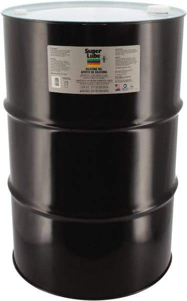 Synco Chemical - 55 Gal Drum Synthetic Machine Oil - -50 to 200°F, ISO 5000, 5000 cSt at 25°C, Food Grade - Exact Tool & Supply