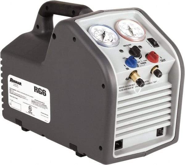 OTC - 115 VAC, Automatic HVAC Refrigerant Recovery - 0.37 to 0.59 Lb/min Vapor Rate of Recovery - Exact Tool & Supply