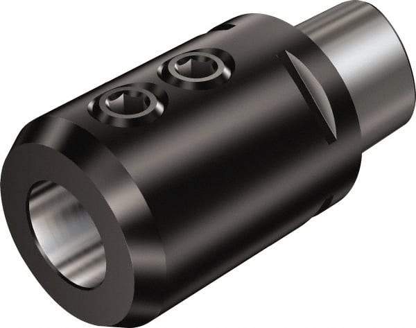 Sandvik Coromant - 2;C8 System Size, Modular Tool Holding System Adapter - 115mm Projection, 84.8mm Body Diam, 6.4173" OAL - Exact Tool & Supply