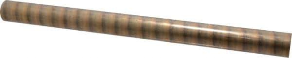 Made in USA - 1 Inch Outside Diameter x 13 Inch Long, Alloy Bronze Round Tube - 3/4 Inch Inside Diameter, Alloy SAE 660 (CDA 932) Bearing Bronze, 2 Lb. Shipping Weight - Exact Tool & Supply