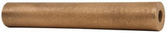 Made in USA - 1/4 Inch Thick x 5 Inch Wide x 6 Inch Long, Oil Impregnated Bronze Plate - Alloy SAE 841 - Exact Tool & Supply