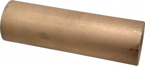 Made in USA - 2 Inch Outside Diameter x 6-1/2 Inch Long, Bronze Round Tube - 1 Inch Inside Diameter, Alloy SAE 841 Oil Impregnated Bronze, 5 Lb. Shipping Weight - Exact Tool & Supply