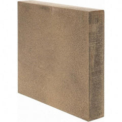 Made in USA - 1 Inch Thick x 5 Inch Wide x 6 Inch Long, Oil Impregnated Bronze Plate - Alloy SAE 841 - Exact Tool & Supply