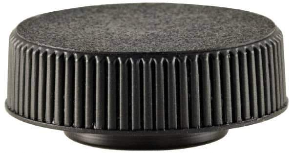 Made in USA - Knurled Plastic Thumb Screw - 13mm OAL, 13mm Head Diam x 5.5mm Head Height - Exact Tool & Supply