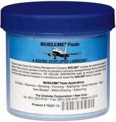 Boelube - 12 oz Jar Lubricant - Blue, -20°F Max - Exact Tool & Supply