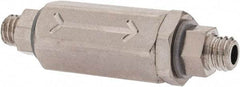 Specialty Mfr - 10-32 Male x Male Universal Check Valve - 0.06 CV Rate, 2.5 CFM, 150 Max psi - Exact Tool & Supply