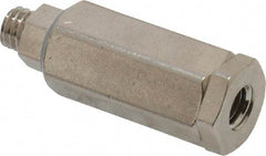 Specialty Mfr - 10-32 Male x Female Universal Check Valve - 0.06 CV Rate, 2.5 CFM, 150 Max psi - Exact Tool & Supply