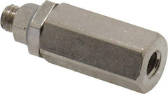 Specialty Mfr - 10-32 Female x Male Universal Check Valve - 0.06 CV Rate, 2.5 CFM, 150 Max psi - Exact Tool & Supply