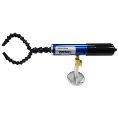 Vortec - Cold Air Coolant Systems; Type: Dual Nozzle Cold Air Gun System ; Air Capacity (BTU/Hr): 1500 ; Hose Length (Inch): 15 ; Hose Inside Diameter (Inch): 1/4 ; Number of Outlets: 2.000 ; Tank/Unit Length (Inch): 10-5/8 - Exact Tool & Supply