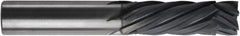 RobbJack - 10mm Cutting Diam x 25mm Length of Cut, 6 Flute, Compression Spiral Router Bit - Diamond Coated, Right Hand Cut, Solid Carbide, 2-1/2" OAL x 10mm Shank Diam, Compression - Exact Tool & Supply
