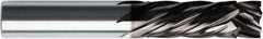 RobbJack - 1/4" Cutting Diam x 3/4" Length of Cut, 4 Flute, Compression Spiral Router Bit - Diamond Coated, Right Hand Cut, Solid Carbide, 2-1/2" OAL x 1/4" Shank Diam, Compression - Exact Tool & Supply