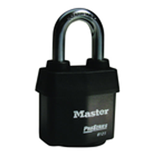Hi-Vis Aluminum Padlock - 2 1/4″ Body Width; Keyed: Alike - Exact Tool & Supply