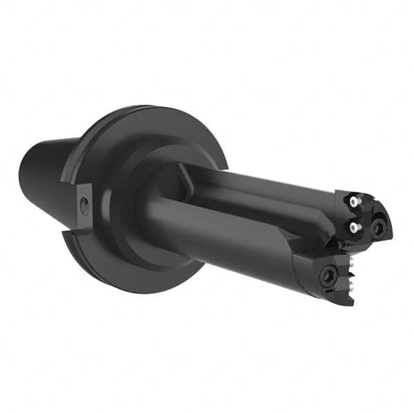Allied Machine and Engineering - 4-27/64" Max Drill Depth, 2.2xD, 47.6mm Diam, Indexable Insert Drill - Exact Tool & Supply