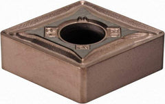 Kennametal - CNMG432 MP Grade KCM15B Carbide Turning Insert - TiOCN Finish, 80° Diamond, 1/2" Inscr Circle, 3/16" Thick, 1/32" Corner Radius - Exact Tool & Supply