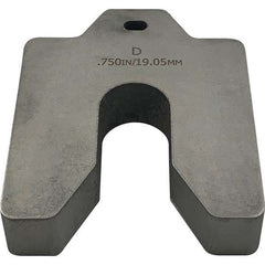 Maudlin Products - Metal Shim Stock Type: Slotted Shim Material: Stainless Steel - Exact Tool & Supply