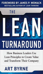 McGraw-Hill - LEAN TURNAROUND Handbook, 1st Edition - by Art Byrne & James P. Womack, McGraw-Hill, 2012 - Exact Tool & Supply