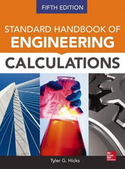 McGraw-Hill - STANDARD HANDBOOK OF ENGINEERING CALCULATIONS - by Tyler Hicks, McGraw-Hill, 2014 - Exact Tool & Supply