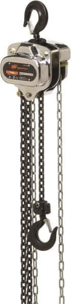 Ingersoll-Rand - 6,600 Lb Lifting Capacity, 30' Lift Height, Hand Hoist - Made from Chain, 116' Overhaul to Lift 1', 1 Chain - Exact Tool & Supply