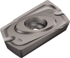 Sandvik Coromant - R790160405 NM Grade H13A Carbide Milling Insert - Uncoated, 4mm Thick, 0.433" Inscribed Circle, 0.5mm Corner Radius - Exact Tool & Supply