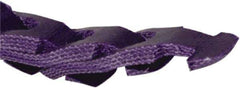 Fenner Drives - Section Round, 3/8" Diam, Adjustable Replacement Belt - Polyester/Polyurethane Composite, Purple, Link Style Round Belt - Exact Tool & Supply