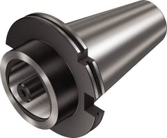 Sandvik Coromant - C5 System Size, ISO40 Taper, Modular Tool Holding System Adapter - 40mm Projection, 50mm Body Diam, 108.4mm OAL, Through Coolant - Exact Tool & Supply