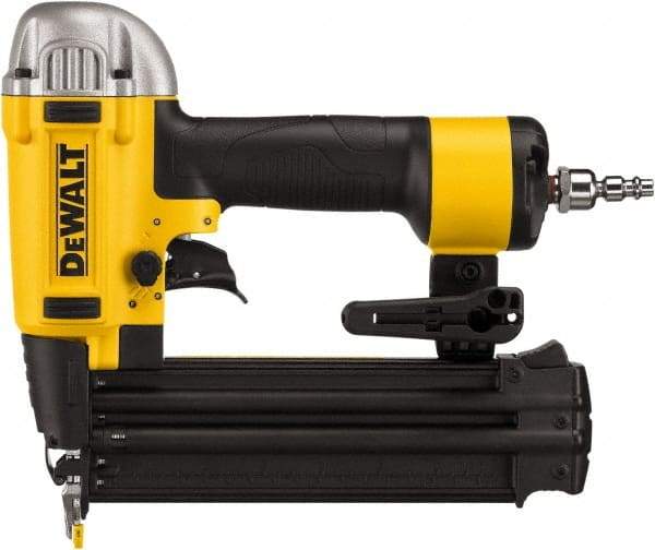 DeWALT - 5/8 to 2-1/8" Nail Length, 18 Gauge Brad Air Nailer - 70 to 90 psi - Exact Tool & Supply