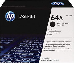 Hewlett-Packard - Black Toner Cartridge - Use with HP LaserJet P4015, P4515 - Exact Tool & Supply