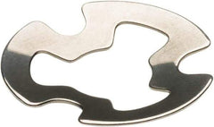 Associated Spring Raymond - #8 Bolt, Grade 17-7 PH Stainless Steel, Uncoated, Belleville Disc Spring - 0.036" High, 0.016" Thick - Exact Tool & Supply