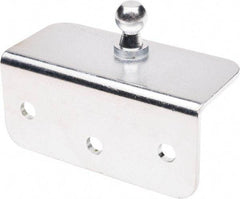 Associated Spring Raymond - 3-1/2" Zinc Plated Mounting Bracket - For Hydraulic Dampers & Gas Springs - Exact Tool & Supply